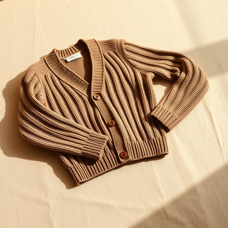 Moss Stitch Cardigan